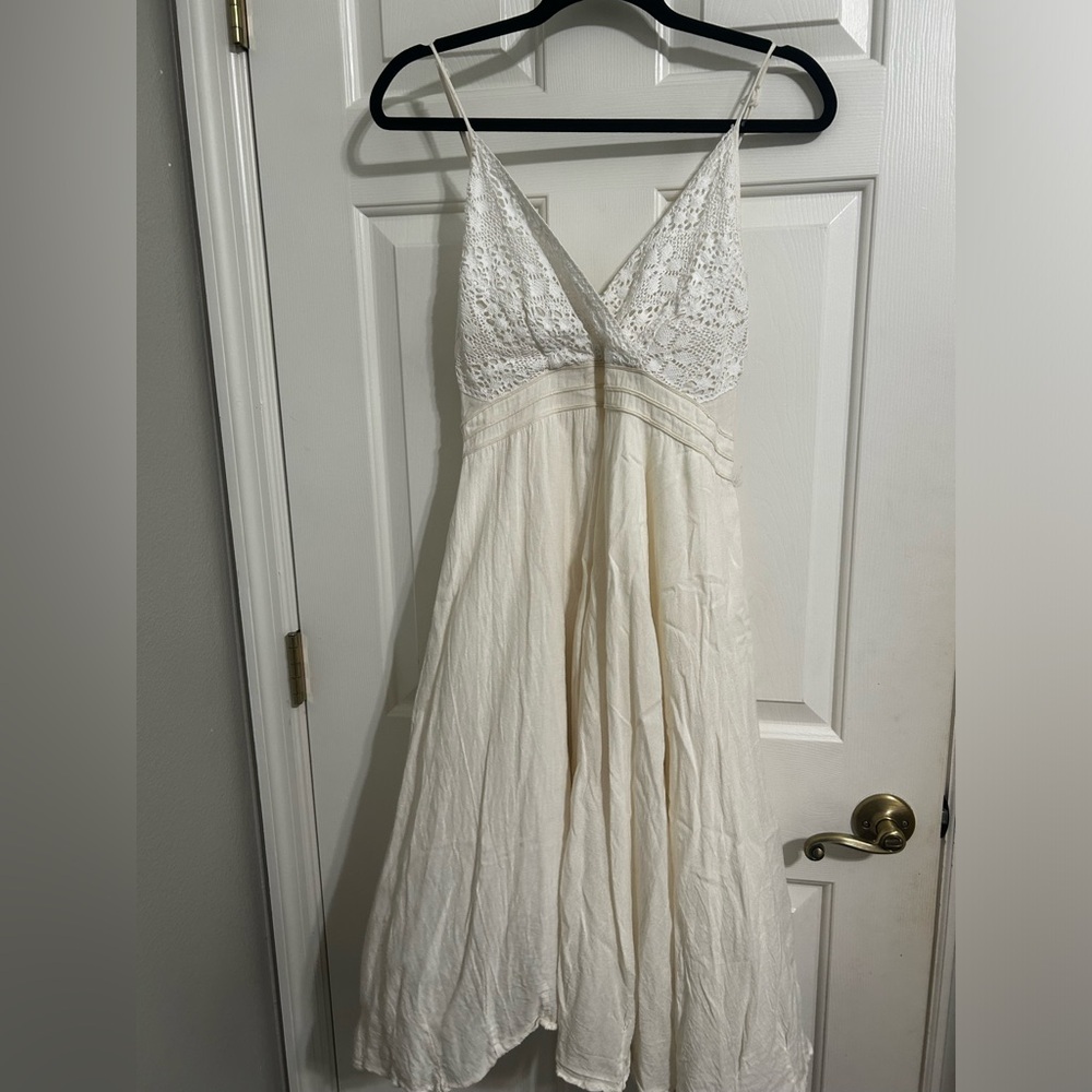 Aravay Off White Lace Dress